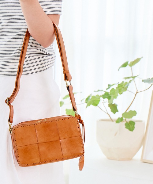 zucchero（ズッケロ）の「お財布ショルダーバッグ ショルダーバッグ レディース 本革 財布 旅行バッグ 40091（ショルダーバッグ・レディース・ブラック/ブラウン・FREE）」の9枚目の写真