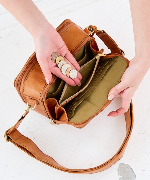 お財布ショルダーバッグ ショルダーバッグ レディース 本革 財布 旅行