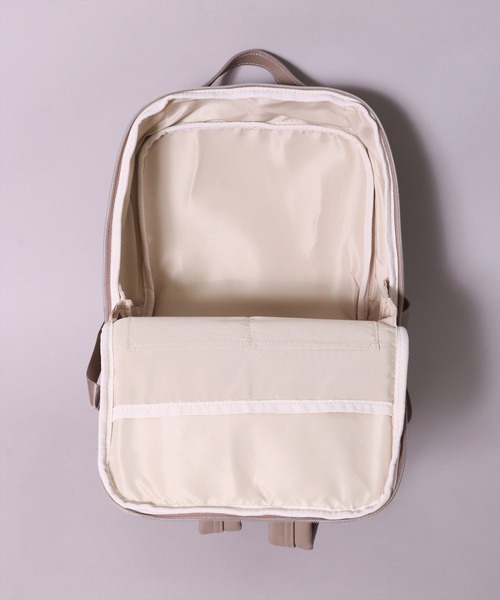 Legato Largo(レガートラルゴ)の「(LF)【Legato Largo】【たすかるっかばん】6ポケット/10L リュック(バックパック/リュック・レディース・グレイッシュベージュ/ブラック/ブラウン・ONE SIZE)」の18枚目の写真