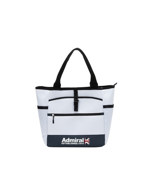Admiral Golf（アドミラル　ゴルフ）の「ﾄｰﾄﾊﾞｯｸﾞ ﾗｲﾄｳｪｲﾄ（トートバッグ・メンズ・トリコロール/ブラック・フリー）」の2枚目の写真