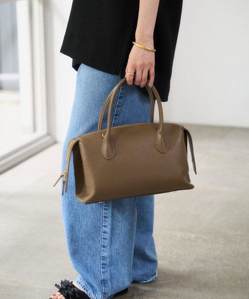 story.（ストーリー）の「Story./ストーリー レザーボストン（ボストンバッグ・レディース・ブラウン/ブラック・FREE）」の13枚目の写真