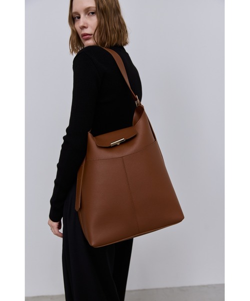 un/neu 2WAYバーフラップスクエアBIGショルダー 2WAYバーフラップ