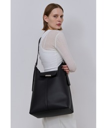 un/neu 2WAYバーフラップスクエアBIGショルダー un/neu ショルダーバッグ バッグ 2WAYバーフラップスクエアBIG