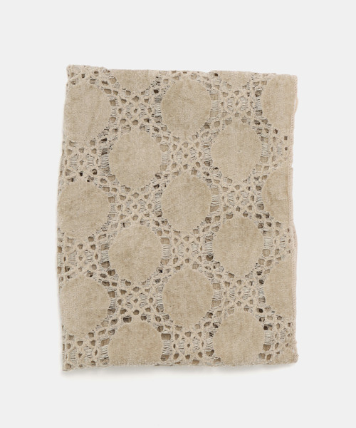 AWESOME NEEDS / オーサムニーズ】 NETTING SCARF_KNIT