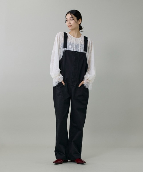 INED(イネド)の「レースブラウス(シャツ/ブラウス・レディース・オフホワイト/ブラック・9号)」の7枚目の写真