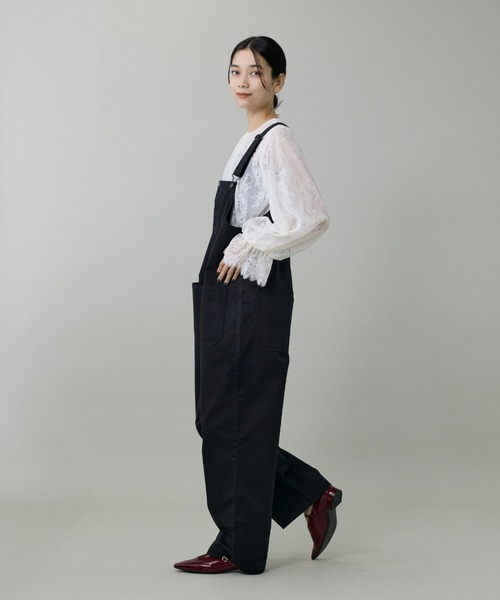 INED(イネド)の「レースブラウス(シャツ/ブラウス・レディース・オフホワイト/ブラック・9号)」の8枚目の写真