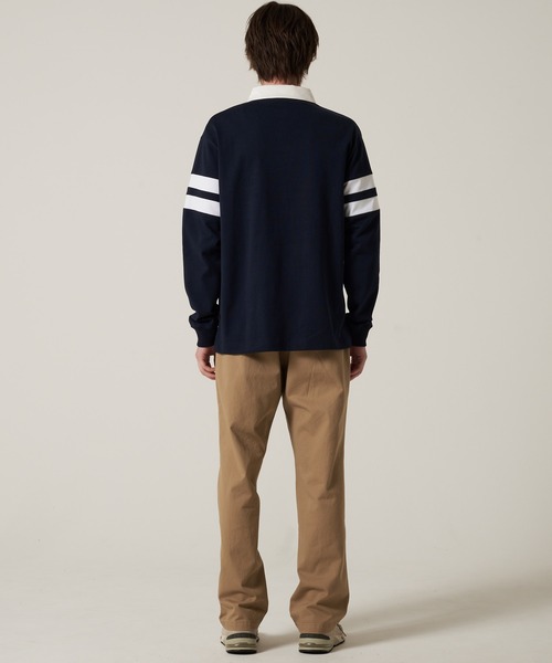 Eddie Bauer(エディーバウアー)の「ラグビーシャツ(ポロシャツ・メンズ・ダークネイビー/ダークオレンジ/ダークグリーン・M/L/XL/XXL)」の13枚目の写真