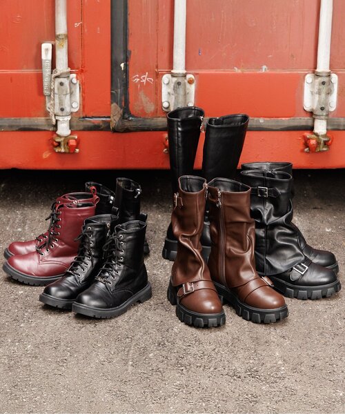 8ホールブーツ（ブーツ）｜algy（アルジー）のファッション通販 - ZOZOTOWN