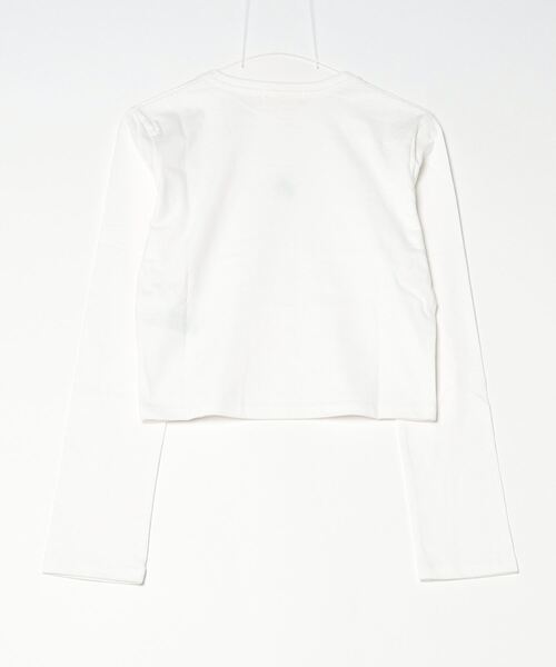 AVIREX(アヴィレックス)の「《直営店限定》SHORT EMBROIDERY LOGO T-SHIRT(Tシャツ/カットソー・レディース・ブラック/オフホワイト・M/S)」の18枚目の写真