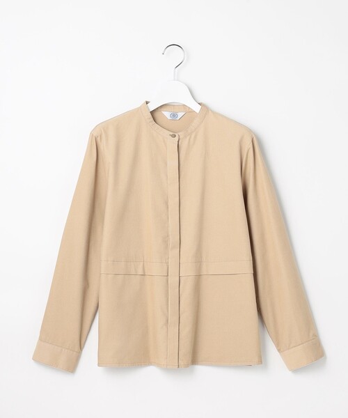 J.PRESS Ladies(J.プレス レディス)の「Lightシャツコール ブラウス(シャツ/ブラウス・レディース・ベージュ系/ブラウン系/グレー系・XS)」の13枚目の写真