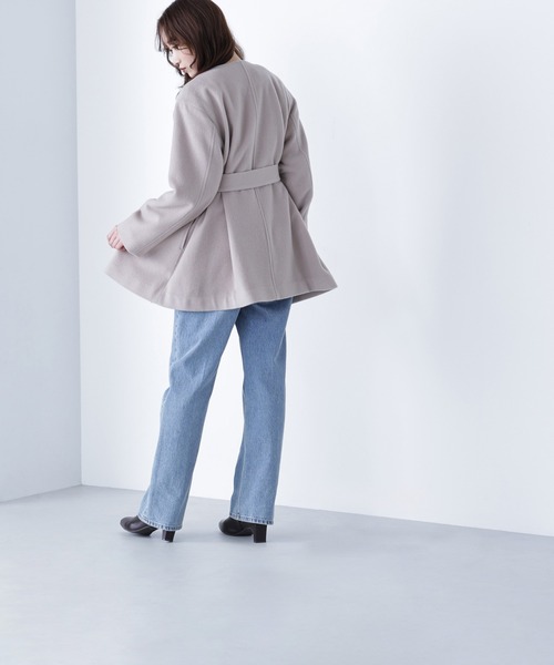 ◇ベルテッドミディコート（その他アウター）｜NATURAL BEAUTY BASIC