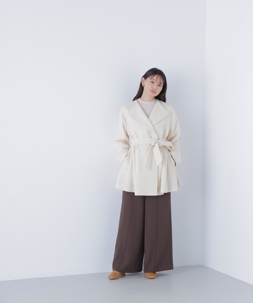 ◇ベルテッドミディコート（その他アウター）｜NATURAL BEAUTY BASIC