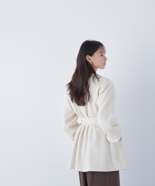 ◇ベルテッドミディコート（その他アウター）｜NATURAL BEAUTY BASIC