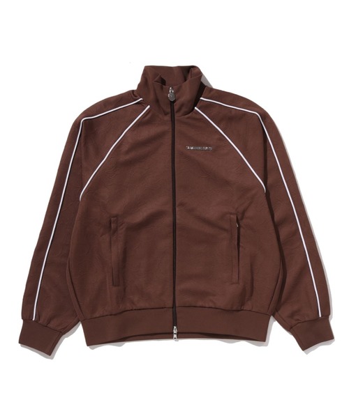 LINE CAMO JACQUARD METAL LOGO RELAXED FIT TRACK JACKET（ジャージ