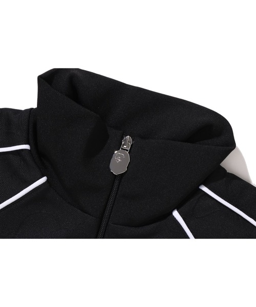 A BATHING APE(アベイシングエイプ)の「LINE CAMO JACQUARD METAL LOGO RELAXED FIT TRACK JACKET(ジャージ・メンズ・ブラウン/ブラック・MEDIUM/SMALL/X-LARGE/XX-LARGE/LARGE)」の5枚目の写真