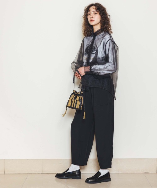 Gready Brilliant（グレディブリリアン）の「インドビーズバッグ（ショルダーバッグ・レディース・ブラック系・FREE）」の6枚目の写真