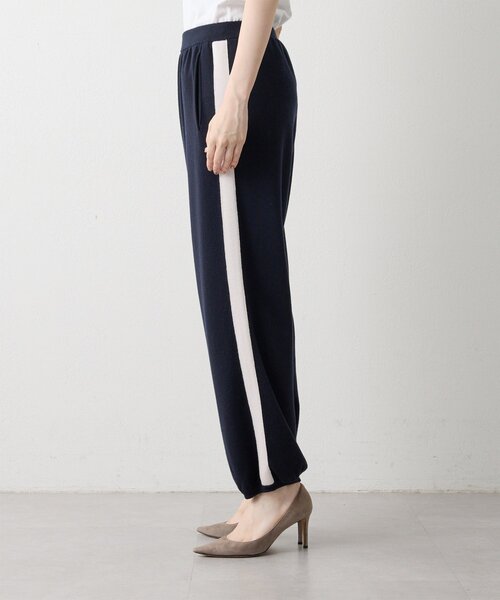 Whim Gazette（ウィムガゼット）の「【GEMINI】ニットパンツ（その他パンツ・レディース・ネイビー/グレー・FREE）」の18枚目の写真