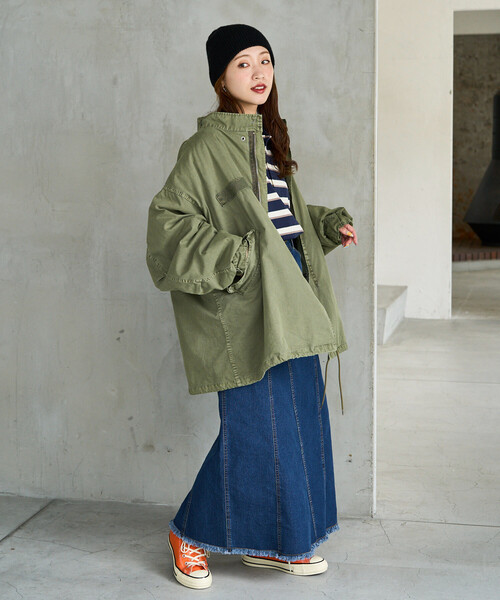 限定展開 M65 加工 ショート ライナー モッズ セット コ－ト（3WAY