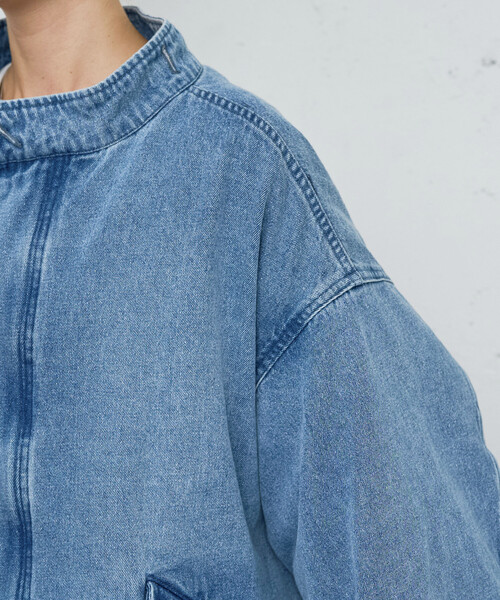 FREAK'S STORE（フリークスストア）の「限定展開　M65 加工 ショート ライナー モッズ セット コ－ト（3WAY・モッズコート・キルトライナー）（モッズコート・レディース・ブラック/ブルー/オリーブ・ﾌﾘ-）」の20枚目の写真