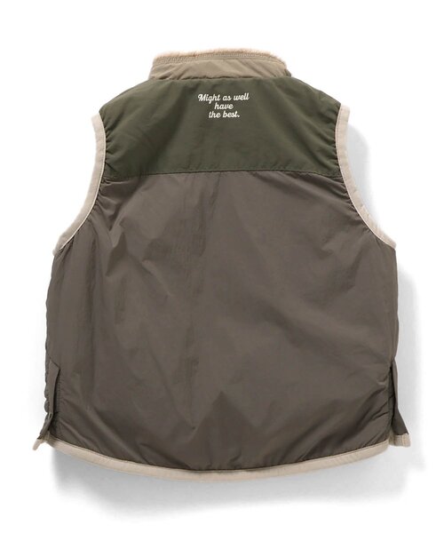 F.O.KIDS(エフオーキッズ)の「【ジュニア対応】リバーシブルボアベスト(ダウンベスト・キッズ・レインボー/アイボリー/レッド/チャコール・140/90/80/130/120/110/100)」の13枚目の写真