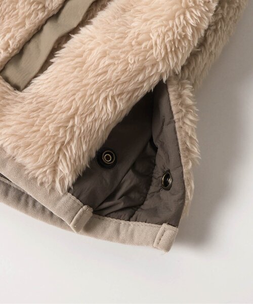 F.O.KIDS(エフオーキッズ)の「【ジュニア対応】リバーシブルボアベスト(ダウンベスト・キッズ・レインボー/アイボリー/レッド/チャコール・140/90/80/130/120/110/100)」の9枚目の写真