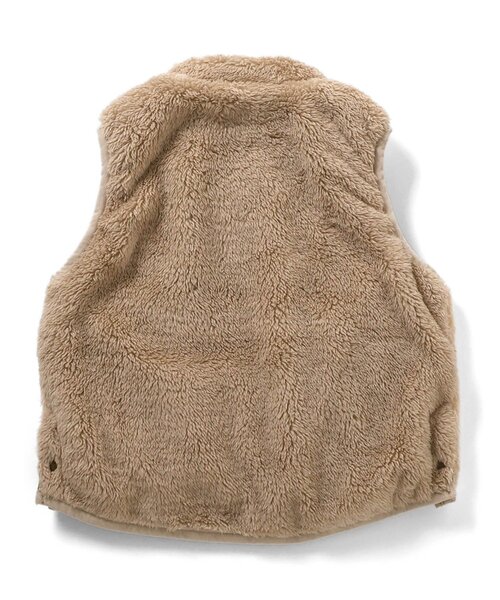 F.O.KIDS(エフオーキッズ)の「【ジュニア対応】リバーシブルボアベスト(ダウンベスト・キッズ・レインボー/アイボリー/レッド/チャコール・140/90/80/130/120/110/100)」の14枚目の写真