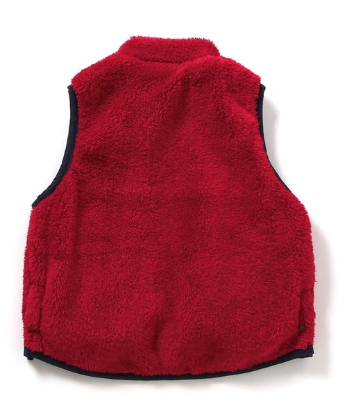 F.O.KIDS(エフオーキッズ)の「【ジュニア対応】リバーシブルボアベスト(ダウンベスト・キッズ・レインボー/アイボリー/レッド/チャコール・140/90/80/130/120/110/100)」の17枚目の写真