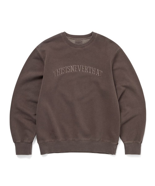 Arch-Logo Crewneck（スウェット）｜thisisneverthat（ディスイズ