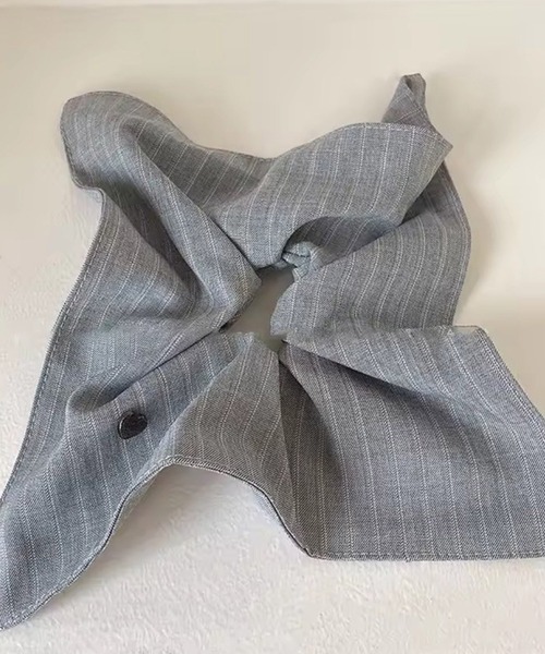 Port / ポート 】 ストライプ スクエア シュシュ #（シュシュ）｜Port