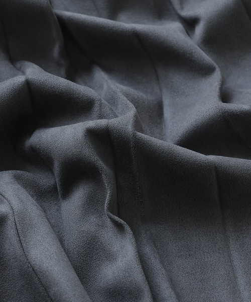 etoll.（エトル）の「スエードアコーディオンプリーツスカート（スカート・レディース・ブラック/ブラウン/グレー・L/M）」の7枚目の写真