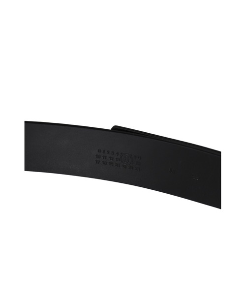 MM6 Maison Margiela(エムエムシックス メゾン マルジェラ)の「"CINTURA UOMO 3,5H"(ベルト・メンズ・ブラック・MEDIUM)」の3枚目の写真