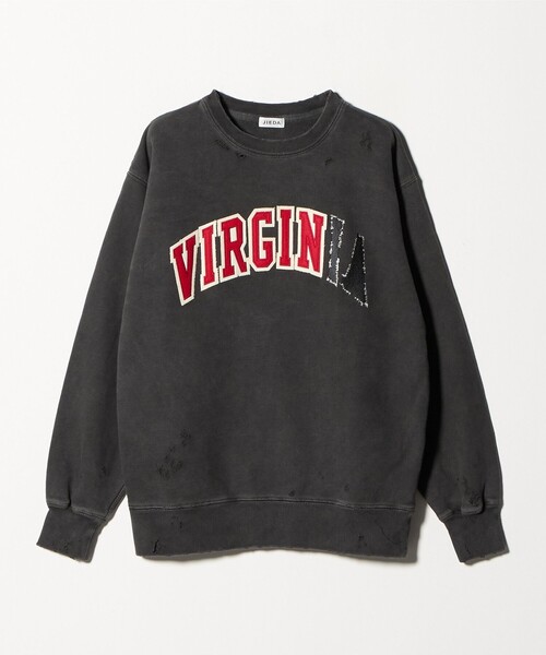 JieDa＞VIRGINIA ダメージ スウェット（スウェット）｜Jieda（ジエダ