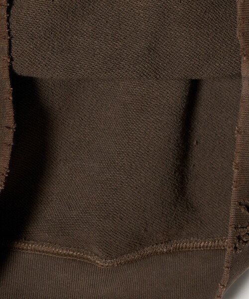 Jieda（ジエダ）の「＜JieDa＞VIRGINIA ダメージ スウェット（スウェット・メンズ・ブラック/ブラウン系・2/1）」の7枚目の写真