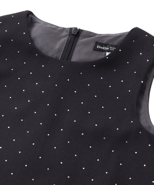 BeBe（ベベ）の「【お揃い】エトワールシャイニードットジャンパースカート（ジャンパースカート・キッズ・ブラック・110cm/130cm/140cm/150cm/120cm）」の11枚目の写真