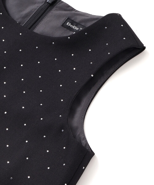 BeBe（ベベ）の「【お揃い】エトワールシャイニードットジャンパースカート（ジャンパースカート・キッズ・ブラック・110cm/130cm/140cm/150cm/120cm）」の12枚目の写真