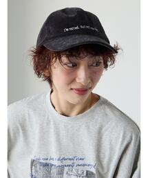 Lugnoncure | ロゴ刺繍コーデュロイキャップ《2025autumn catalog item》(ハット)