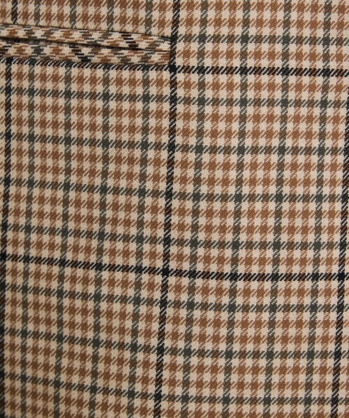 qualite（カリテ）の「【セットアップ対応】TWツイルチェックテーラードJK（テーラードジャケット・レディース・ベージュ・38/36）」の16枚目の写真