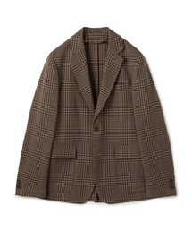 【極美品】 トゥモローランド ブルーワーク ウールジャケット レッド チェック 極美品】 トゥモローランド ブルーワーク ウールジャケット