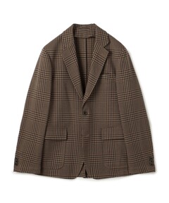 セール】CARUSO Butterfly ウールグレンチェック シングルブレステッド