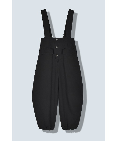 サロペット・オーバーオール・オールインワン OMMO VEST DETAIL BALLOON AIO 36 セール】VEST DETAIL BALLOON AIO（つなぎ/オールインワン）｜OMMO