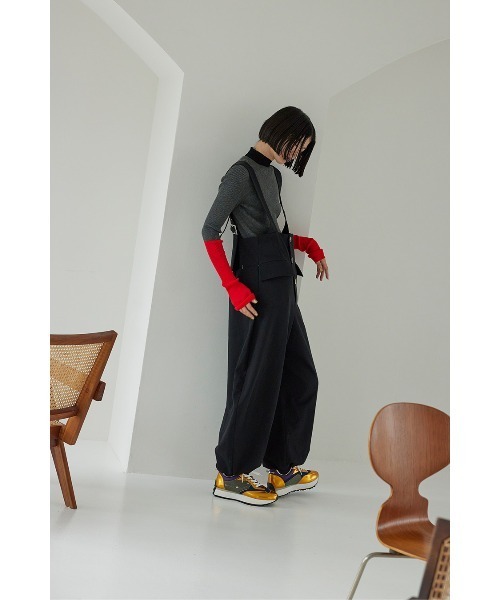 セール】VEST DETAIL BALLOON AIO（つなぎ/オールインワン）｜OMMO