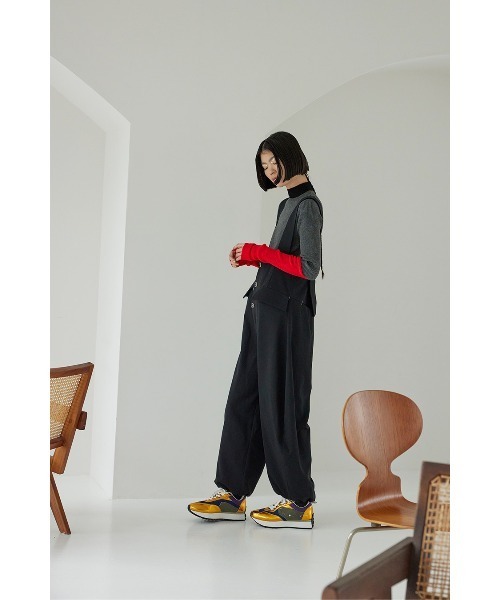 セール】VEST DETAIL BALLOON AIO（つなぎ/オールインワン）｜OMMO