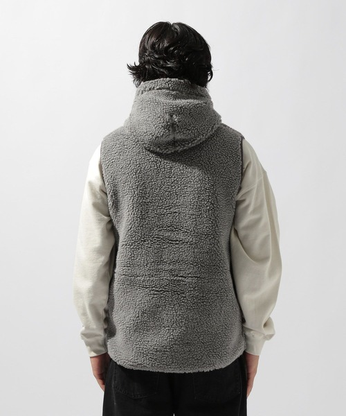 Gymphlex】フード付きボアベスト（その他アウター）｜GYMPHLEX（ジム