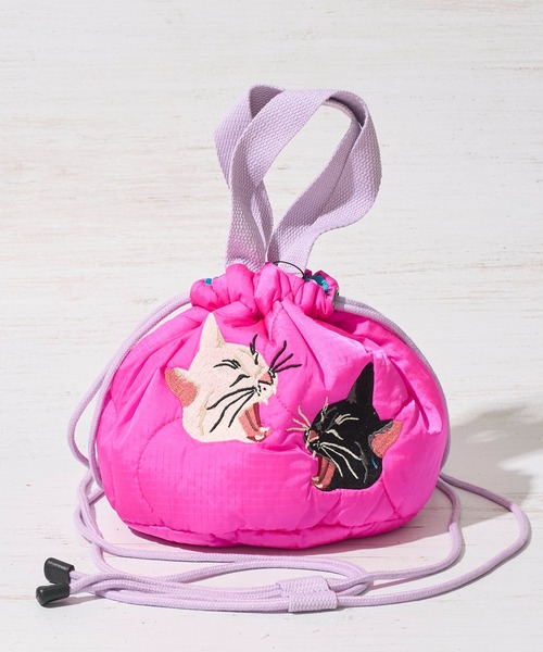 セール】【HOUSTON / ヒューストン】SATIN MARKET BAG / キルティング