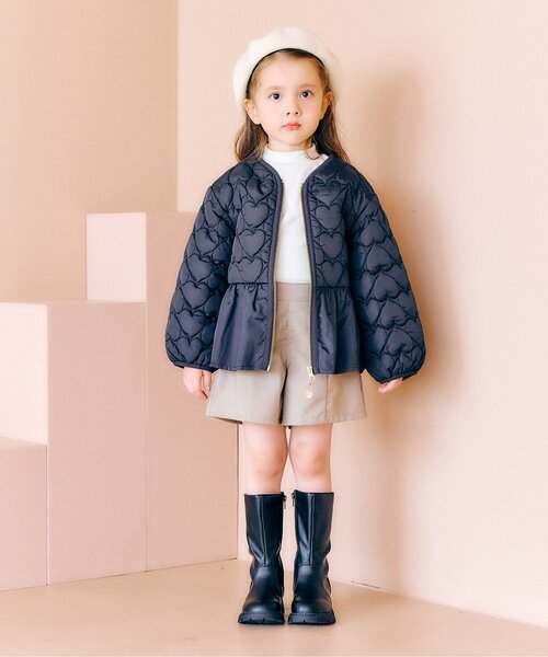 apres les cours(アプレレクール)の「ミドルブーツ(ブーツ・キッズ・ベージュ/ブラック・19/18/17/16/15 )」の9枚目の写真