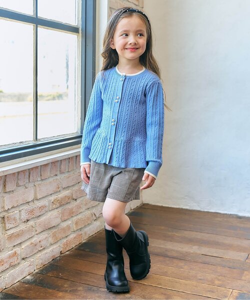 apres les cours(アプレレクール)の「ミドルブーツ(ブーツ・キッズ・ベージュ/ブラック・19/18/17/16/15 )」の11枚目の写真