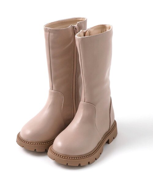 apres les cours(アプレレクール)の「ミドルブーツ(ブーツ・キッズ・ベージュ/ブラック・19/18/17/16/15 )」の19枚目の写真