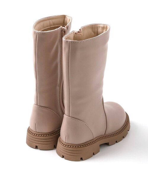 apres les cours(アプレレクール)の「ミドルブーツ(ブーツ・キッズ・ベージュ/ブラック・19/18/17/16/15 )」の21枚目の写真