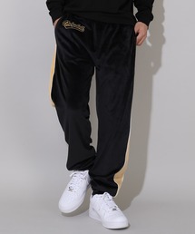 親子お揃い パイピングベロアロングパンツ 1058A(トップス別売)
