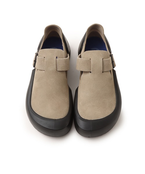 BIRKENSTOCK（ビルケンシュトック）の「BIRKENSTOCK REYKJAVIK LENB TAUPE / ビルケンシュトック レイキャビク レンブ トープ（スリッポン・メンズ・ベージュ・28.5cm/28.0cm/27.0cm/26.5cm/26.0cm）」の3枚目の写真